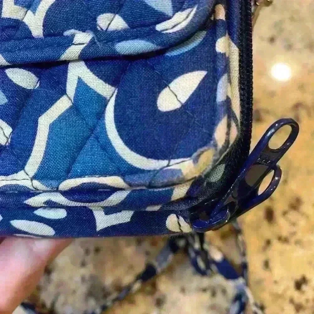 Vera Bradley Crossbody Wallet & Makeup Case Duo